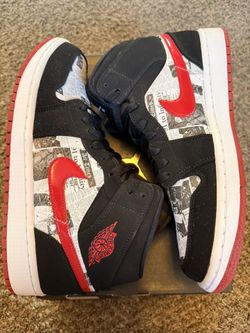 Jordan 1 Mid Newspaper Air Times Men's 
