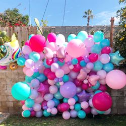 Balloon Wall Backdrop