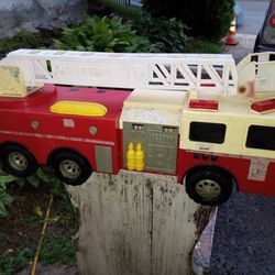 Tonka Fire Engine In Fair Condition 
