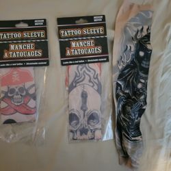 Halloween Costume Accessories Tattoo Sleeves