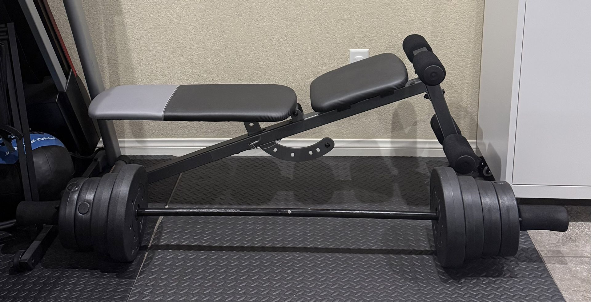 Weight Bar Set & Bench