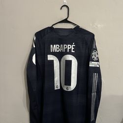 Real Madrid 2025-26 Away Mbappe Jersey (small Medium Large XL 2X)