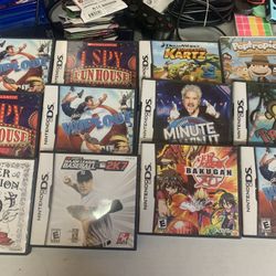 Nintendo Ds Game Lot 