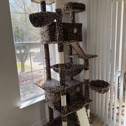 81” Cat Tree - Fully Assembled