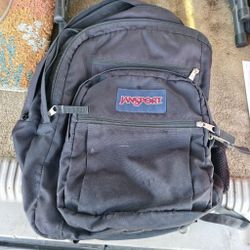 JanSport Backpack - Black - Good Condition