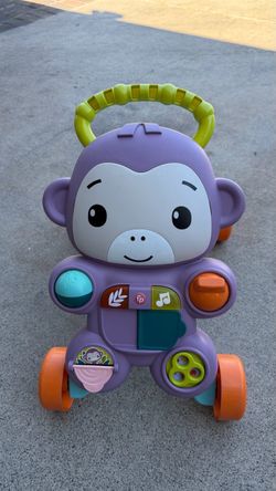 Baby Elephant Ride-On Walker Toy $15