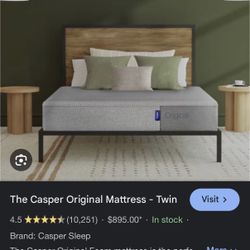 Casper Twin Bed Set