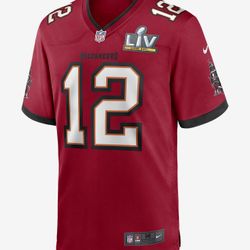 Tom Brady SUPER BOWL Lv Jersey Size M 100% Authentic