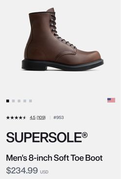 Redwing SuperSole boots