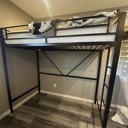 tall loft bed frame (frame only)