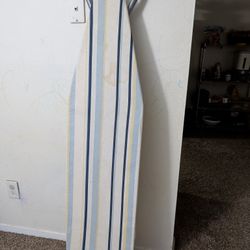 Ironing Board with Steel Top and Striped Design