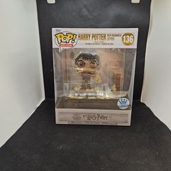 Harry Potter With Hogwarts Letters Funko DELUXE
