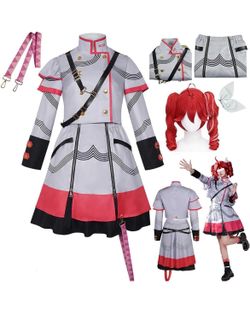 Vocaloid Kasane Teto Anime Cosplay Costume Adult XS *BRAND NEW*