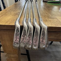 Pro Tactic Golf Clubs Iron Set 5-9 Graphite Shafts