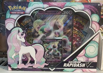 Galarian Rapidash V Box