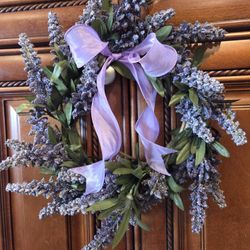 Small Lavender Wreath 
