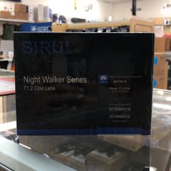 Sirui Night Walker Series 75mm T1.2 S35 Man/Focus  Black