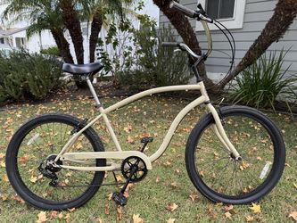 HBBC Mens Standard 7 Speed Beach Cruiser