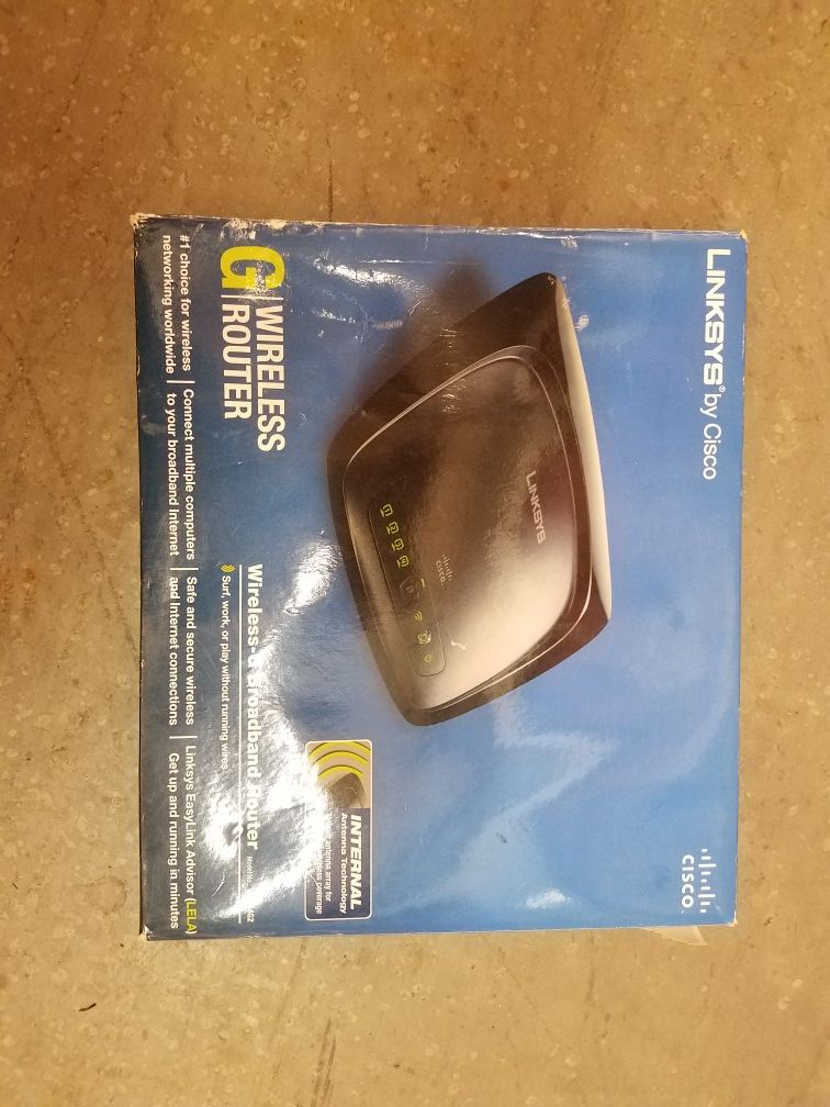 Linksys Wireless G Broadband Router