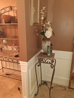 Stone table end