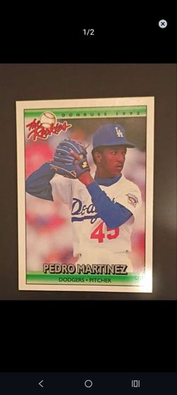 1992 Donruss The Rookies Pedro Martinez Baseball Card