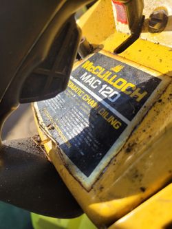 VINTAGE Chainsaw