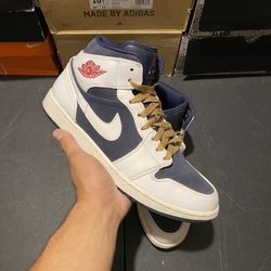 Jordan 1 Mid Olympic size 10 USED 
