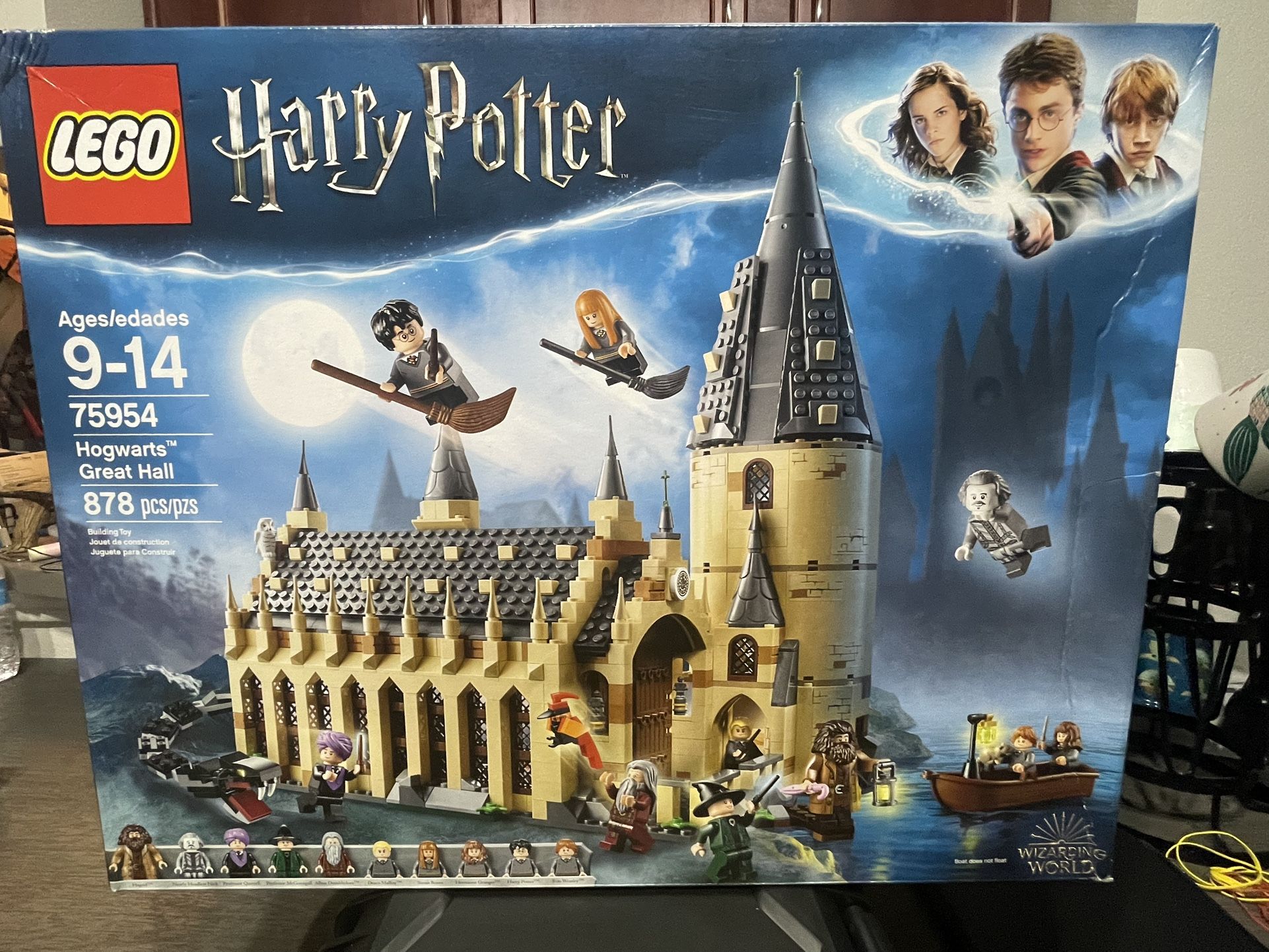 LEGO 75954 Harry Potter Hogwarts Great Hall 878pcs Factory Sealed in Box