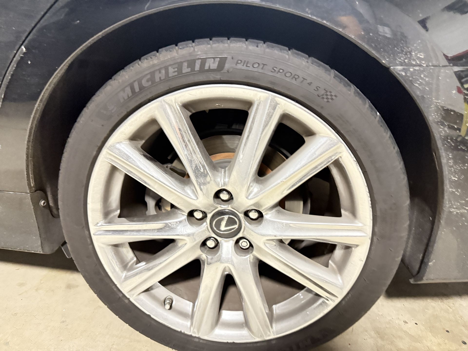 Lexus OEM Chrome, 19” Stagger