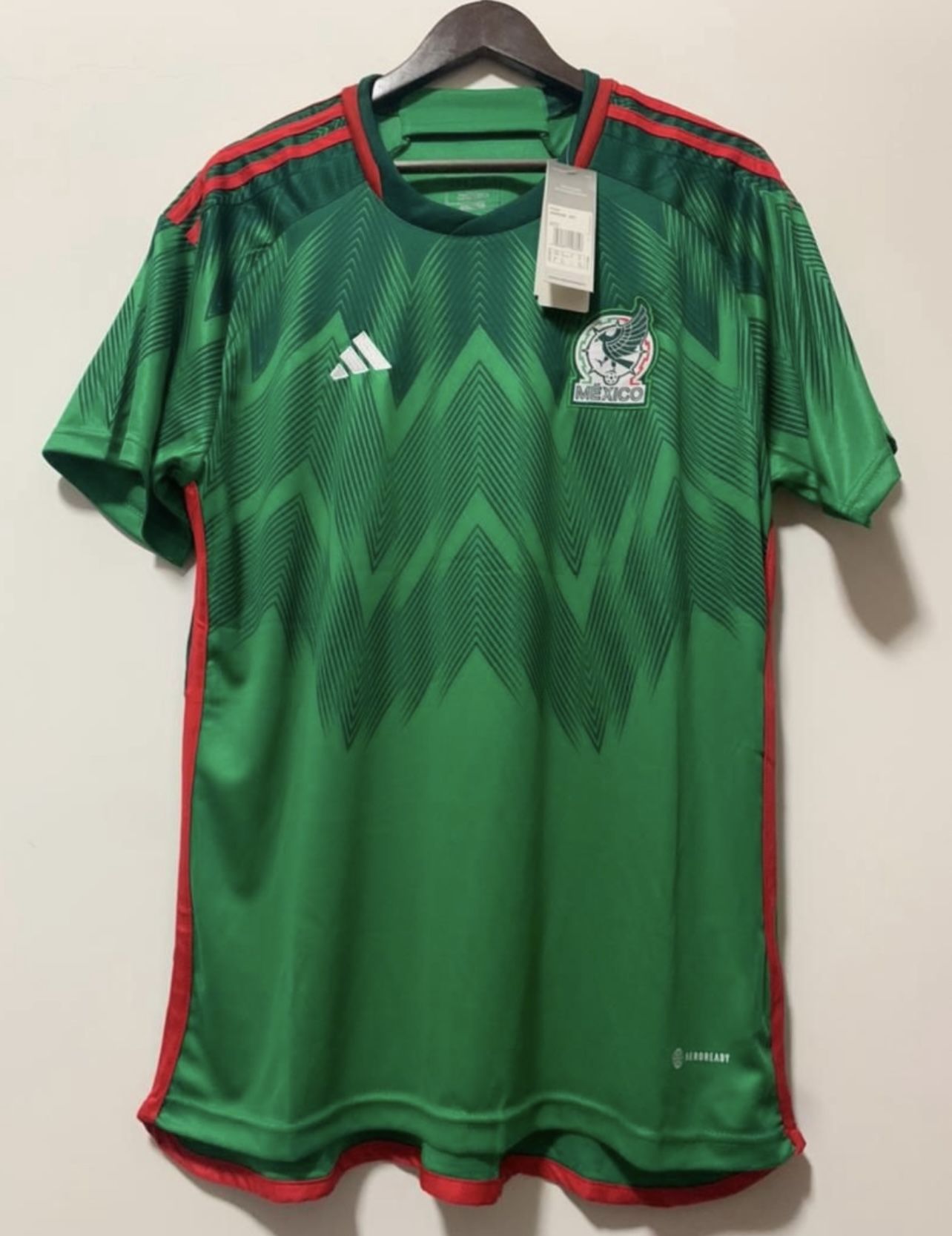 Adidas Home Green Mexico Soccer Jersey Playera