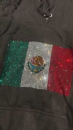 Small Mexican flag hoodie