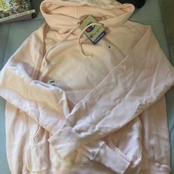 Brand New Champion Reverse Weave Hoodie – Pink (M)