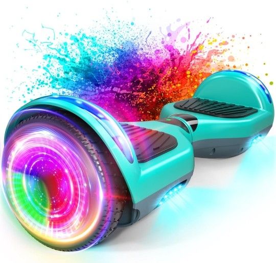 Hovwrboard/Scooter 6.5" Flash Wheels & Colorful LED Lights