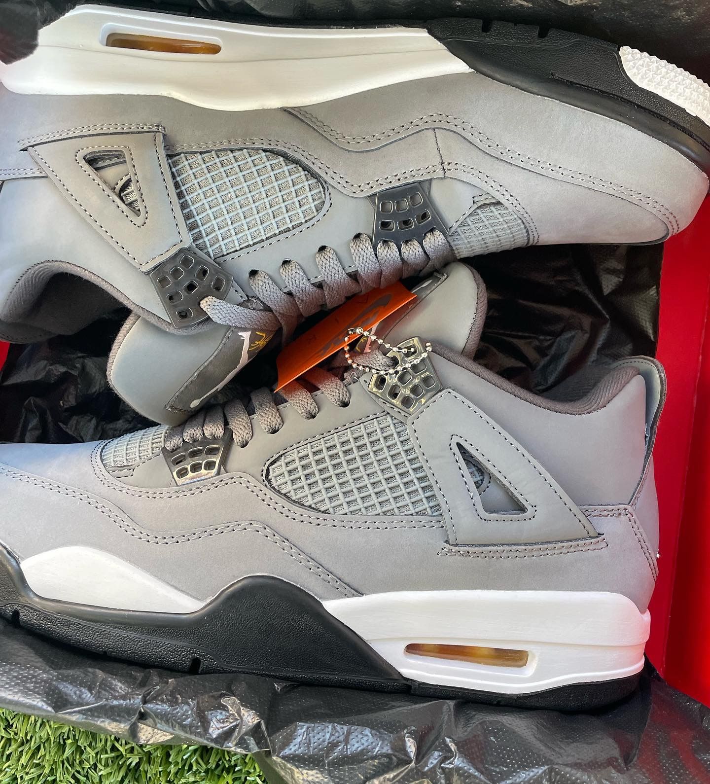Air Jordan 4 Retro Cool Grey Size 10 100% Authentic ✅