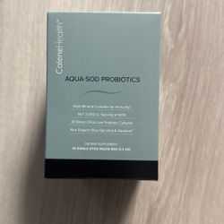 Brand New - CalerieHealth® AQUA-SOD PROBIOTICS – 30 Stick Packs (3.2 oz Total)