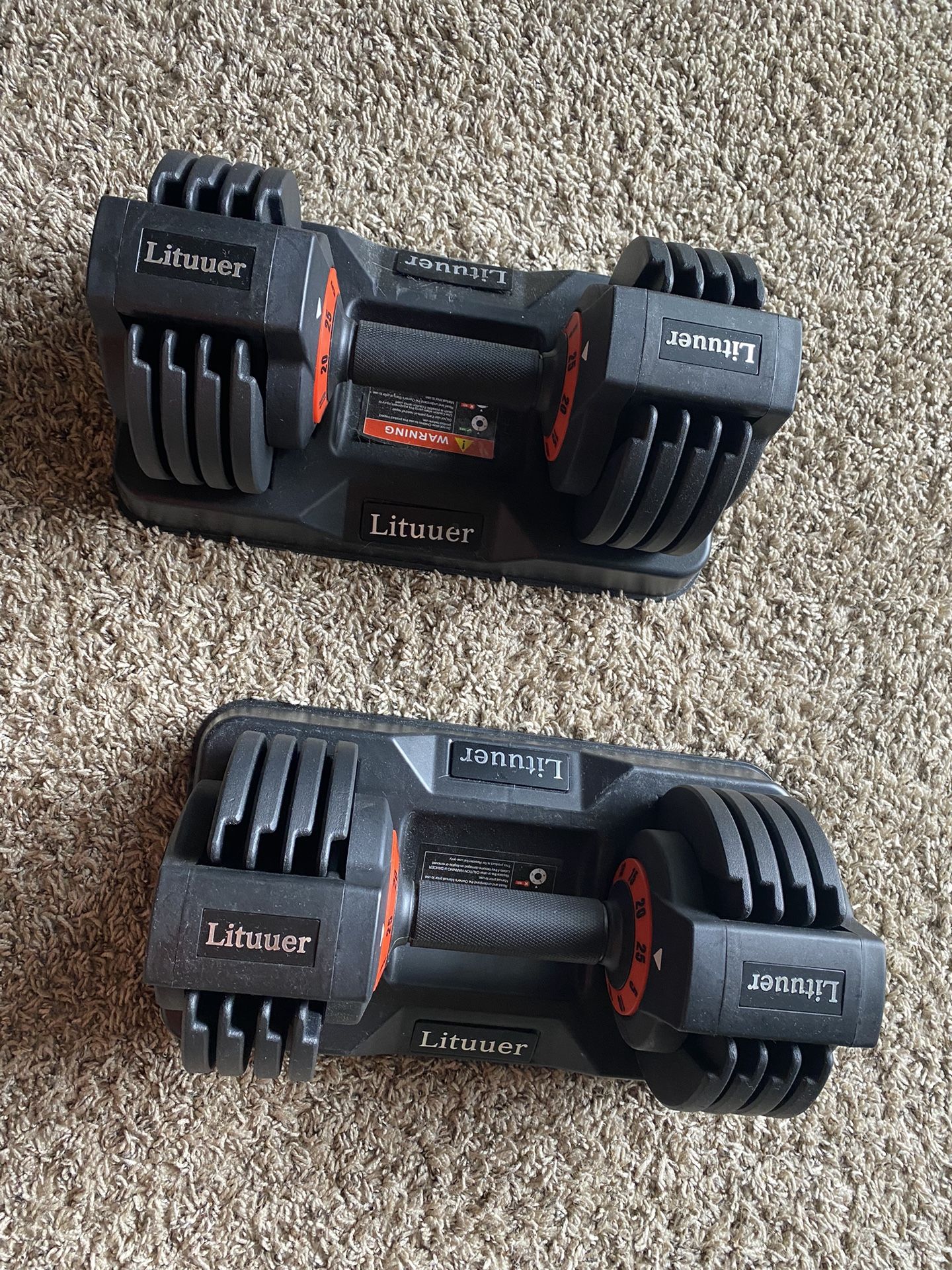  Adjustable Dumbbells Set | 25 Lb