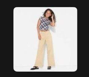 Women's Mid-Rise Chino Pants - Wild Fable™ Khaki XL