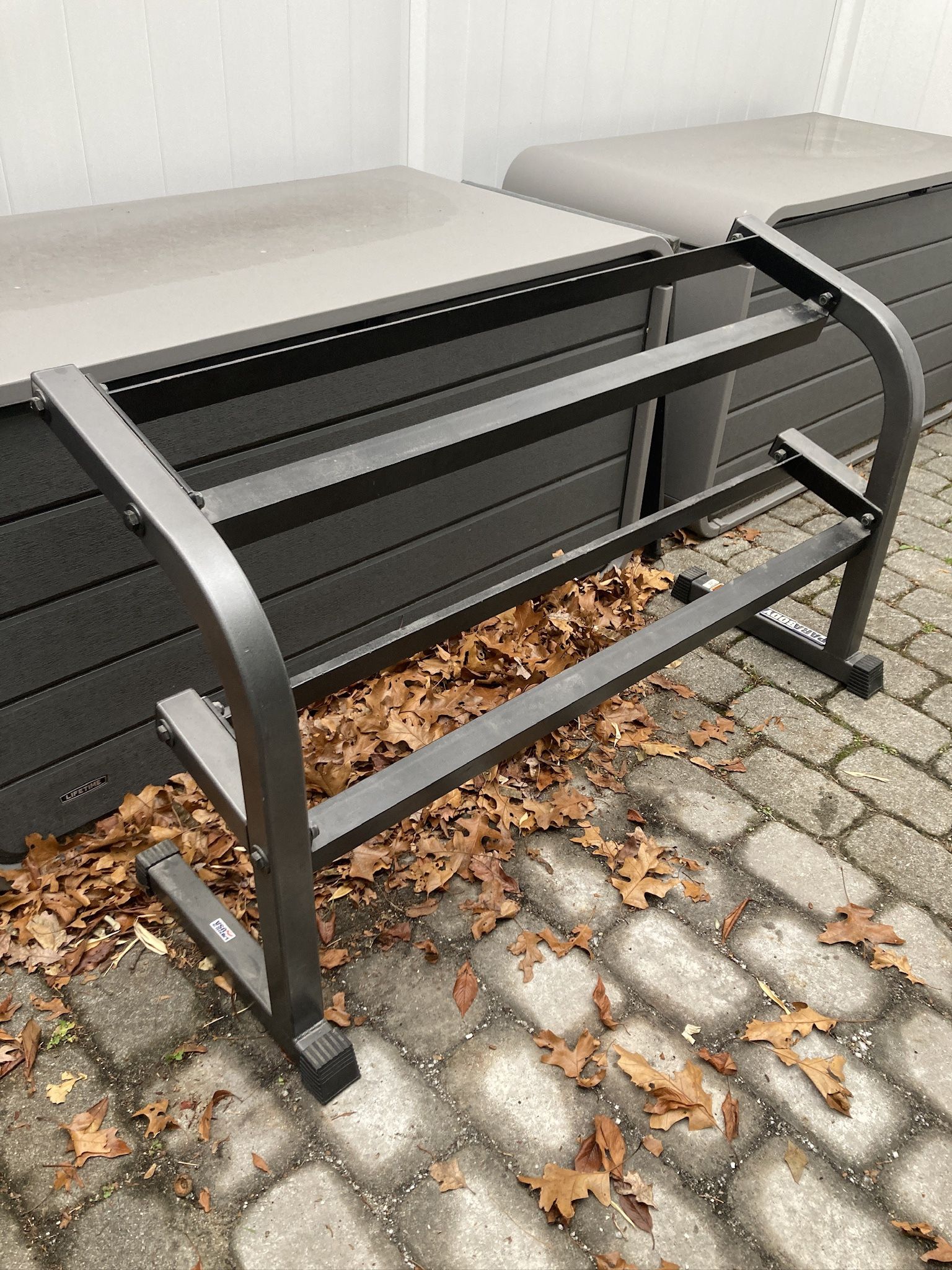 Parabody Heavy Duty 2 Tier Dumbbell Rack - 54” Long