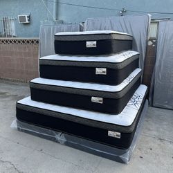 Full Size Mattress Pillow Top 12” Thick 🔵 All Sizes Available 🔵 Delivery Available 🔹 New Mattress