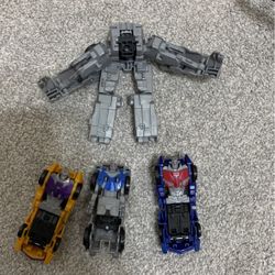Transformer Cars-set Of 4 Cars