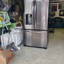 Black Stainless Steel Refrigerator