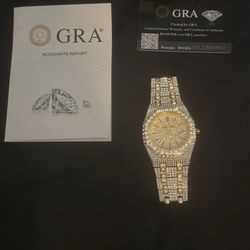 Moissanite Watch 