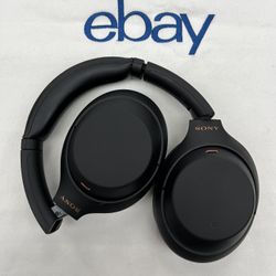 Sony WH-1000XM4 Over the Ear Wireless Noise Canceling Headset - Black