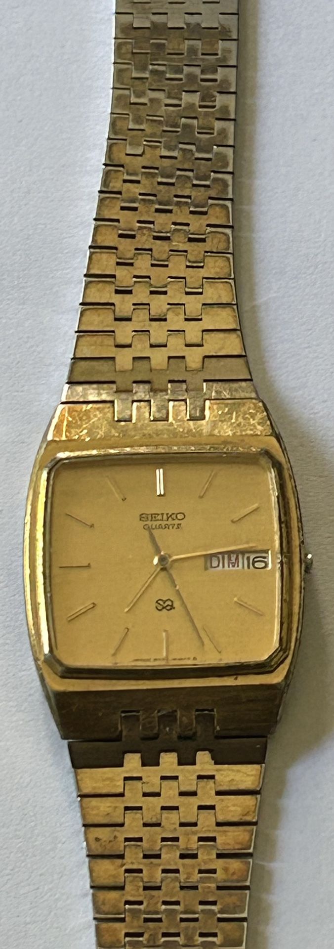 Vintage Seiko Quartz Tank