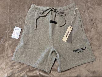 NEW Fear of God Essentials Dark Oatmeal Shorts (Size XS, S) 100% Authentic ✅