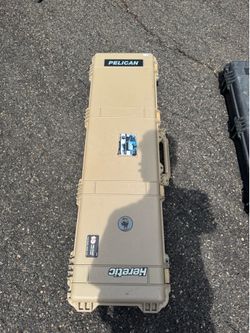 Beige pelican case