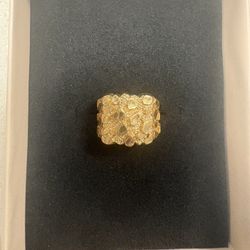 14k Nugget Ring 