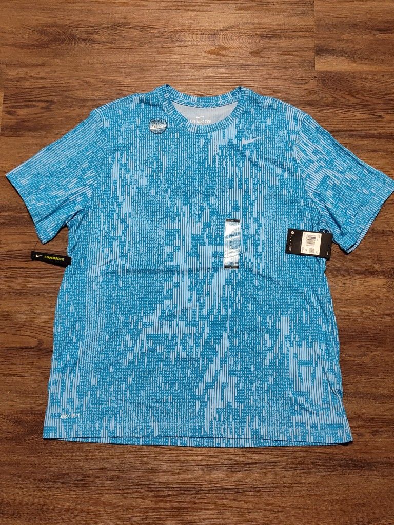 Men's Nike Dri-fit Digital camo print T Shirt