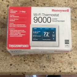 Honeywell Touchscreen Thermostat. 