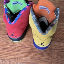 Ketchup And Mustard Jordans Size 11.5